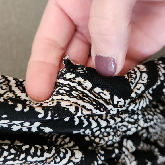 bishop + young Aeries Paisley Print Dress Size Medium - Picture 16 of 16